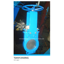 Hand Wheel Di Body Semi-Lugged Slurry Knife Gate Valve